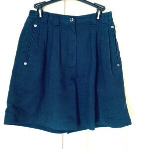 SHORTS Dressy Casual Jamie Sadock Faux Navy Suede Sz 8